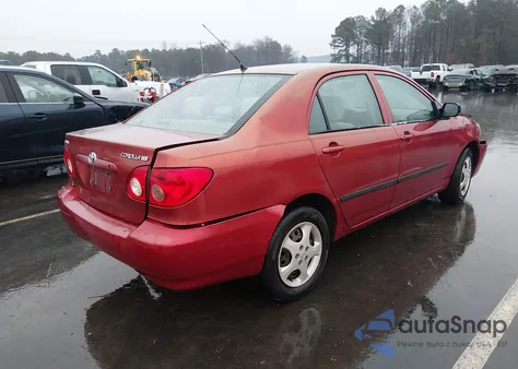 2005 Toyota Corolla Ce z USA, uszkodzony, nr VIN 1NXBR32EX5Z408817
